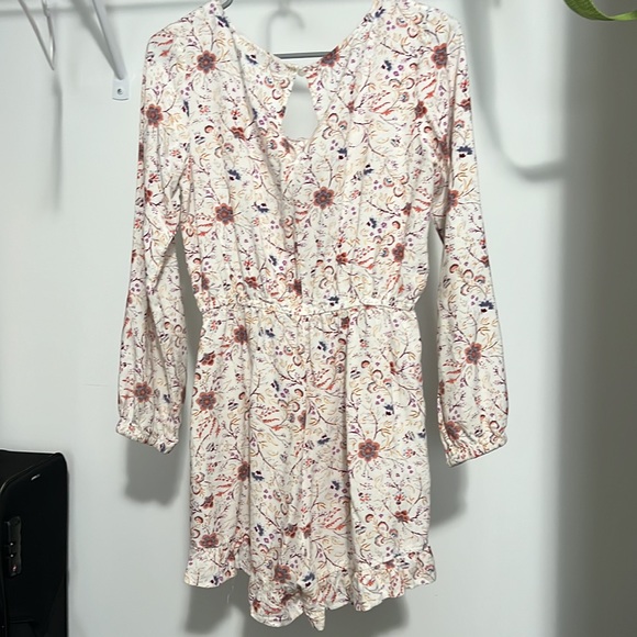 Flower printed romper - Picture 4 of 4